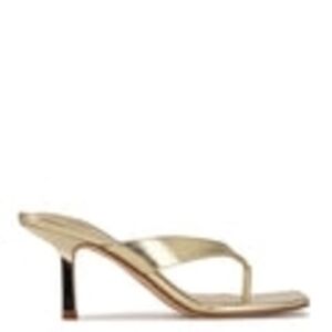 Nine West Nest Gold Heeled Sandals